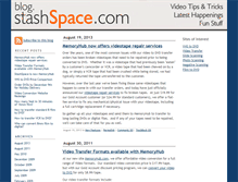 Tablet Screenshot of blog.stashspace.com